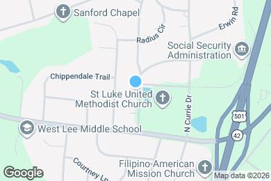 Map image of the property - 207 McLeod Dr