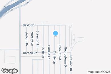 Map image of the property - 3665 Trinity Ln