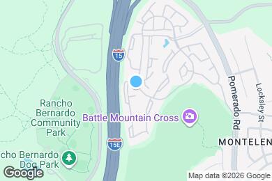 Map image of the property - 18680 Caminito Cantilena