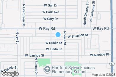 Map image of the property - 549 W Shannon St