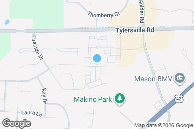 Map image of the property - 6342 Coverage Ct
