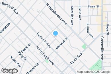 Map image of the property - 2020 N Garrett Ave