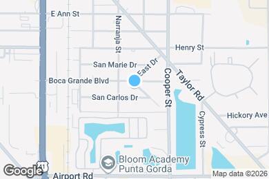 Map image of the property - 433 South Dr