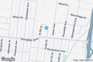 Map image of the property - 1312 N 6th St