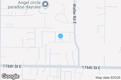 Map image of the property - 17314 28th Ave E