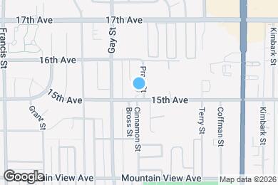 Map image of the property - 1509 Pratt St