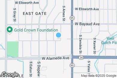 Map image of the property - 191 S Ames St