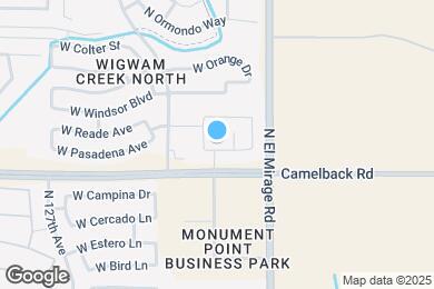 Map image of the property - Christopher Todd Communities On Camelback