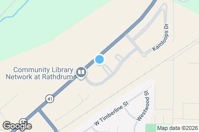 Map image of the property - 6770 W Darby Ct