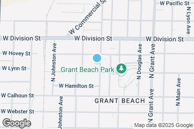 Map image of the property - 1417 N Broadway Ave