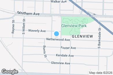 Map image of the property - 1702 Netherwood Ave