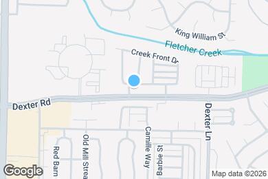 Map image of the property - 8337 Bridge Creek Dr