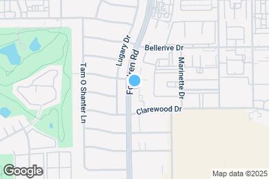 Map image of the property - 6311 Fondren Rd
