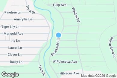Map image of the property - 552 Brookside Dr