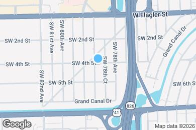Map image of the property - 401 SW 78th Pl