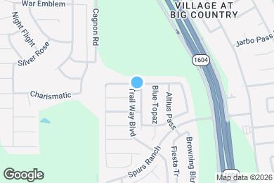 Map image of the property - 3411 Maguey Trail