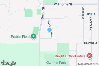 Map image of the property - 520 Van Dyke Ave