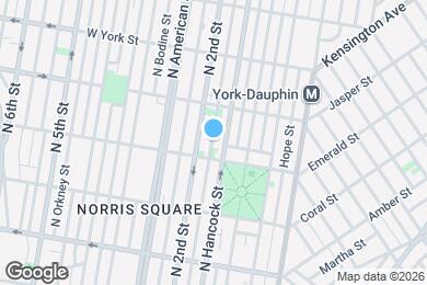 Map image of the property - 2211 N Palethorp St