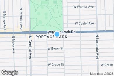 Map image of the property - 5422 W Dakin St