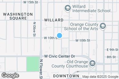 Map image of the property - 850 N. Van Ness Ave.