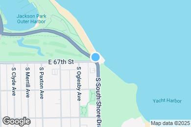 Map image of the property - 6700 S South Shore Dr