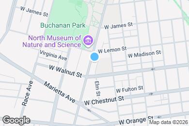 Map image of the property - 343 College Ave