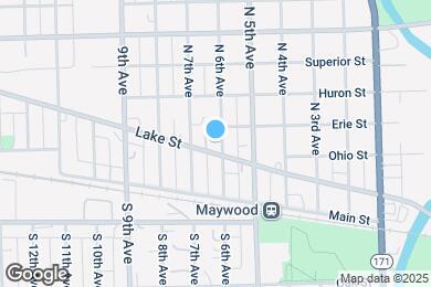 Map image of the property - 310 N 6th Ave