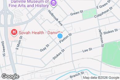 Map image of the property - 1018 Paxton St