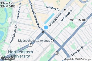 Map image of the property - 238 Huntington Ave
