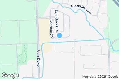 Map image of the property - 11750 Cascade Cir