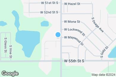 Map image of the property - Lakeside Townhomes