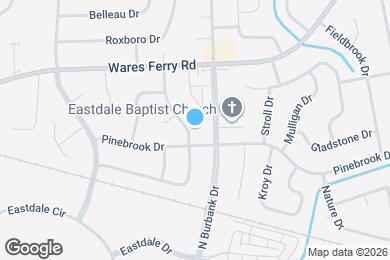 Map image of the property - 306 Oakwild Dr