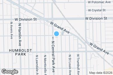 Map image of the property - 1059 N Central Park Ave