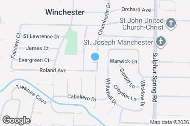 Map image of the property - 453 Chamberlin Dr