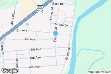 Map image of the property - 700 Fleming St