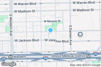 Map image of the property - 2121 W Adams St