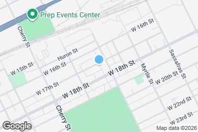 Map image of the property - 417 W 17th St