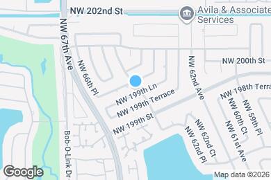 Map image of the property - 6407 NW 199th Ln