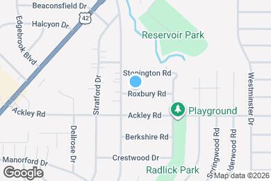 Map image of the property - 9474 Roxbury Rd