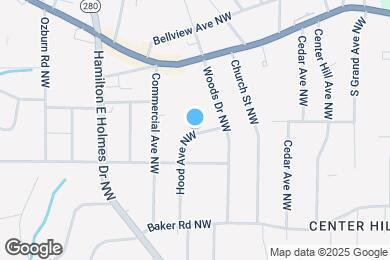 Map image of the property - 2523 Hood Ave NW