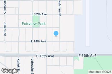 Map image of the property - 1330 Nelchina St
