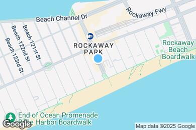 Map image of the property - 133 Beach 116th St