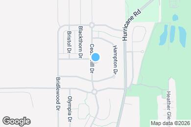Map image of the property - 2287 Cedarmill Dr