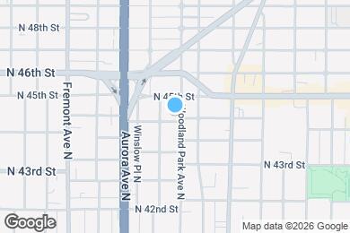 Map image of the property - 4451 Woodland Park Ave N