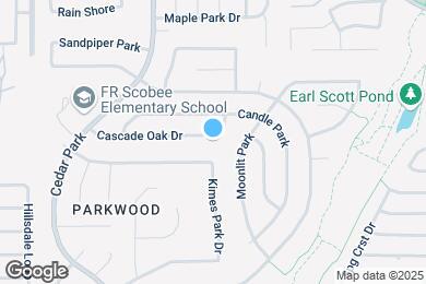 Map image of the property - 7622 Cascade Oak Dr