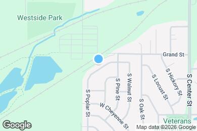 Map image of the property - 524 S Poplar St