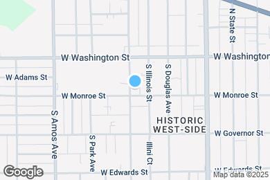 Map image of the property - 1149 W Monroe St