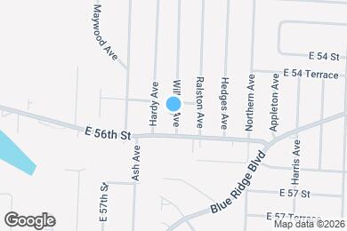 Map image of the property - 5516 Willow Ave