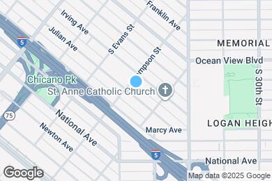 Map image of the property - 2220 Julian Ave