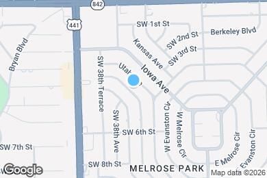 Map image of the property - 410 Pennsylvania Ave